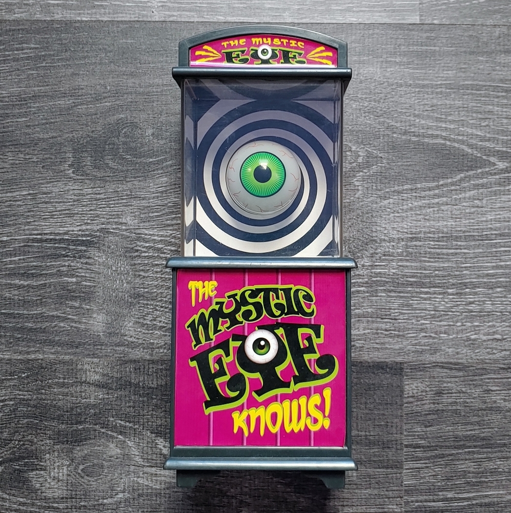 Vintage Mystic Eye fortune telling coin bank